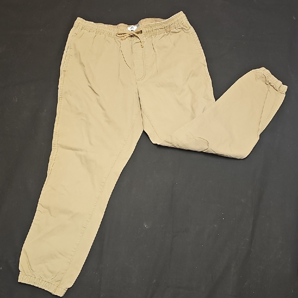 Old Navy Men's Tan Joggers Size L Tote A